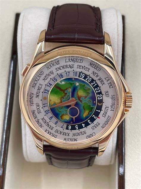 Patek Philippe Sealed Mens Watch 5131r World Time 18k Cloison